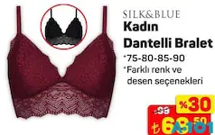 SİLK&BLUE KADIN DANTELLİ BRALET